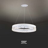  LED luster na sajli LED/25W/230V 3000K prečnik 50 cm bela | Eponuda.com