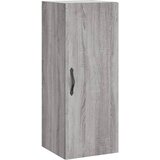  Visoka komoda siva sonome 34,5x34x180 cm od konstruiranog drva Slike