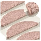  Tepisi za stepenice 15 kom svjetloružičasti 65 x 21 x 4 cm Cijene