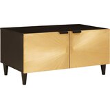  Kava Stol Crna i zlatna 80 x 50 x 40 cm Konstruirano drvo | Eponuda.com