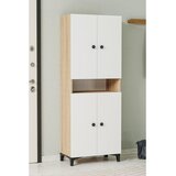 Hanah home cipelarnik Jerma, 63,5 cm, hrast Sonoma / beli Cene