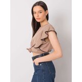 FANCY Blouse-FA-BZ-7063.53P-dark beige | ePonuda.com