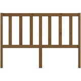  Uzglavlje za krevet boja meda 126 x 4 x 100 cm masivna borovina | shoptok.hr