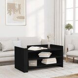 vidaXL Klubska mizica črna 100x50x50 cm inženirski les | Shoptok.si