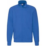 Fruit Of The Loom Blue Men's Sweatshirt Lightweight Sweat Jacket Cene