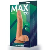  MAX&amp;CO Saul realistični dildo 21 cm Cijene