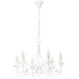  Luster na lancu DONATO 6xE14/40W/230V bela | Eponuda.com