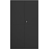 Ormarić za spise crni 105 x 40 x 180 cm čelični | shoptok.hr
