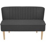 Maison Chic kavč - Sofa - Kanape iz blaga 117x55,5x77 cm temno siv, (21727161) Cene