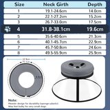 ICOYEA zaščitni ovratnik za psa s penastim jedrom 31,8-38,1cm | Shoptok.si