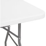  Sklopivi ugostiteljski stol 240 x 75 cm - Bijeli | shoptok.hr