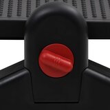  Oslonac za noge crni 50 x 30,5 x 17 cm | shoptok.hr