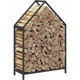  Stalak za drva crni 60x25x90 cm hladno valjani čelik | Eponuda.ba