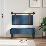  Viseće uzglavlje kreveta Plava Antikni PU | shoptok.hr