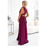 Numoco Women's elegant long dress tied in many ways | shoptok.hr