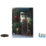 SECURIT Črna kredna tabla Universa Brown WBLDB100l 56 x 100 cm | Shoptok.si