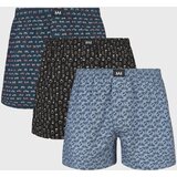 MEN-A 3PACK Ohlapne boksarice Ride Cene