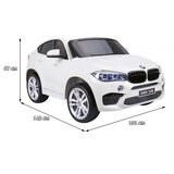  Licenciran avto na akumulator BMW X6M XXL - DVOSED - bel | Shoptok.si