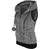 UC Ladies Women's vest Melange Teddy blk/wht | Shoptok.si