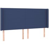  box spring s madracem LED plavi 200x200 cm od tkanine | shoptok.hr