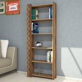 Woody Fashion polica za knjige city walnut walnut Cene