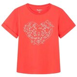 PepeJeans Majice s kratkimi rokavi - Rdeča | Shoptok.si