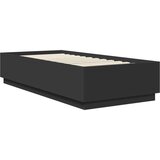  Okvir za krevet Crna 90 x 190 cm Konstruirano drvo - Crna 90 x 190 cm | shoptok.hr