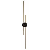 Mitea Lighting Zidna lampa staro zlato + crna M10929-2-BR+BK LED 18W 3000K SZ u