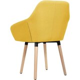 Jedilni stoli 2 kosa rumeno blago | Shoptok.si