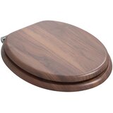  Toaletna sjedala s mekim zatvaranjem 2 pcs Smeđa 44 x 38 cm | shoptok.hr