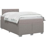  Boxspring krevet s madracem Sivosmeđa 120 x 190 cm Tkanina | shoptok.hr