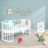 Bebi Snovi Krevetac za bebe Jezgro Okrugli, Beli | ePonuda.com