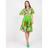 Italy Moda Dress-DHJ-SK-15817.32-Light Green | Shoptok.si