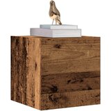 Maison Chic Stenska TV omarica - TV stojalo - Televizijska omarica starinski les 30,5x30x30 cm, (21700346) | Shoptok.si
