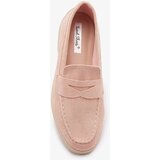 Resti Women's eco-suede moccasins in pink Daffer- Footwear | ePonuda.com