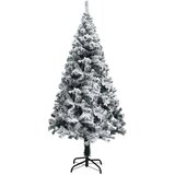 vidaXL Umestno božično drevo Zelena 120 cm PVC, jeklo in plastika | Shoptok.si