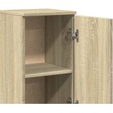  3-dijelni set kupaonskog namještaja boja hrasta sonome drveni | shoptok.hr