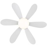 Globo 03625W - LED prigušiva stropni ventilator DELORES LED/5W/230V 2700-6500K bela + daljinski upravljač | Eponuda.com