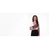 Vuch Clutch torbica Rinaldo Wine, 13 x 26 cm | shoptok.hr