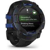 Garmin pametni sat Instinct 3 50 mm AMOLED, crni, remen crno-plavi (Limited Edition) | shoptok.hr