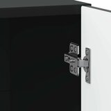  Noćni ormar Crna 43 x 34,5 x 47 cm Konstruirano drvo | shoptok.hr