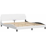  Okvir za krevet bez madraca Zadar bijeli 180x200 cm od umjetne kože | shoptok.hr