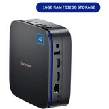 Blackview MP60 intel N150/16GB/512GB/2xHDMI/2xUSB 3.0/1xRJ45/BT/WiFI/W11P black | ePonuda.com