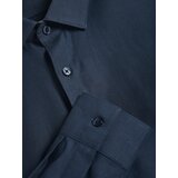 Reserved - Obična slim fit košulja - mornarsko plava | shoptok.hr