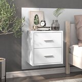 Furnova Stenska nočna omarica bela, (21928109) | Shoptok.si