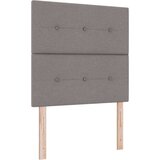 Box spring krevet Sivo-smeđa 100 x 200 cm tkanina | shoptok.hr