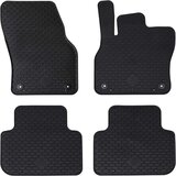 Auto tepih 4 pcs Crna prikladno za Audi Q3 2019-2025 Guma | shoptok.hr