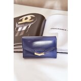  Lacquered Women's Wallet Dark Blue Rahner Cijene