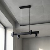 Brilagi LED RGBW prigušiva luster na sajli SELE 4xGU10/6,5W/230V crna | Eponuda.com