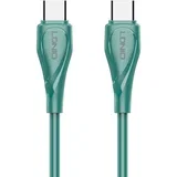 Punjački i Podatkovni Kabel (C-C) 65W 2M Zeleni LC612C